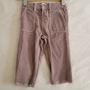 🧸2/20$ Zara 18-24M Kids Toddler Corduroy Jeans Pants